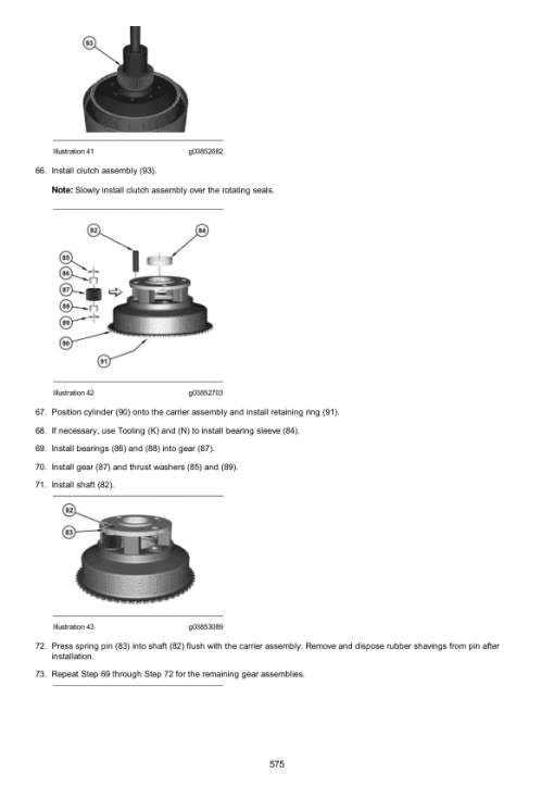 Caterpillar CAT 745 Articulated Dump Truck Service Repair Manual (3F600001 and up) - Image 5