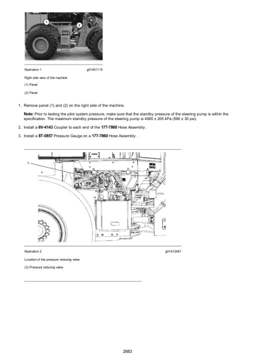 Caterpillar CAT 966M Wheel Loader Service Repair Manual (EJA00001 and up) - Image 3