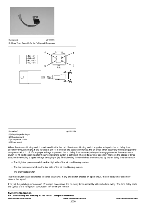 Caterpillar CAT 924H, 924HZ Wheel Loader Service Repair Manual (PED00001 and up) - Image 4