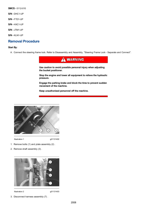 Caterpillar CAT 924H Wheel Loader Service Repair Manual (HXC00001 and up) - Image 3