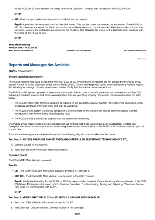 Caterpillar CAT 928HZ 930H Wheel Loader Service Repair Manual (FTD00001 and up) - Image 3