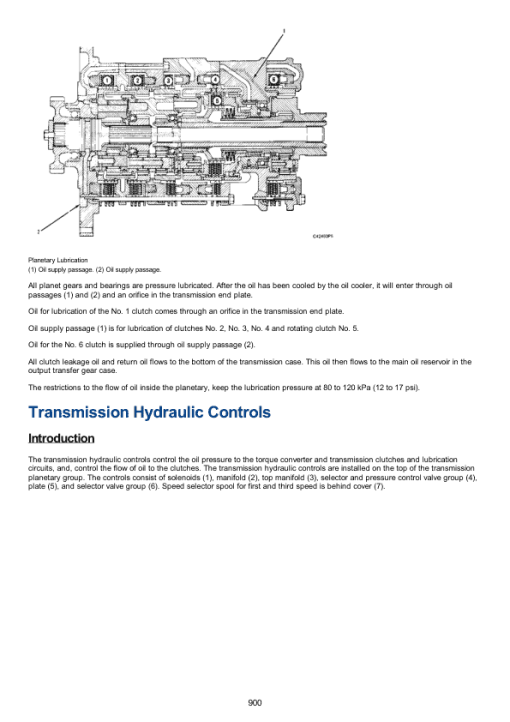 Caterpillar CAT 936E Wheel Loader Service Repair Manual (33Z03091 and up) - Image 5