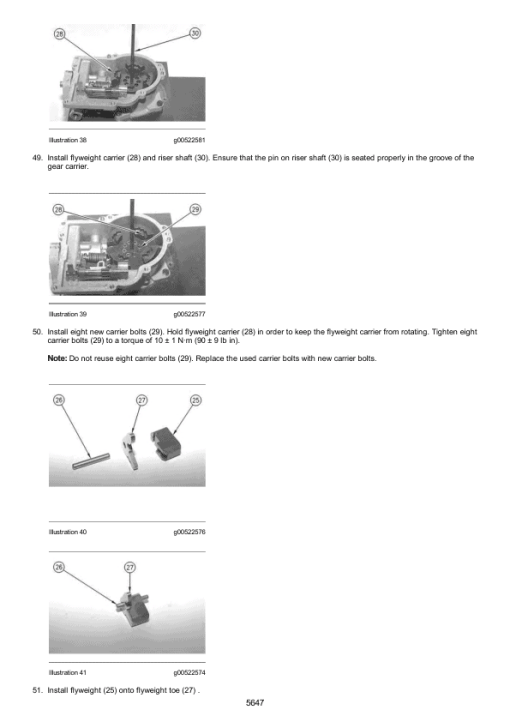 Caterpillar CAT 938F Wheel Loader Service Repair Manual (8SM00001 and up) - Image 4