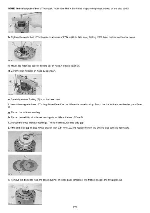 Caterpillar CAT 938F Wheel Loader Service Repair Manual (8SM00001 and up) - Image 5