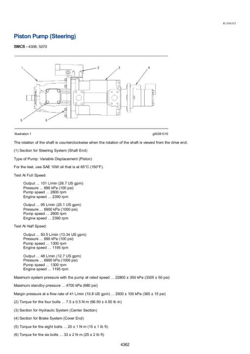 Caterpillar CAT 938G Wheel Loader Service Repair Manual (4YS00001 and up) - Image 5