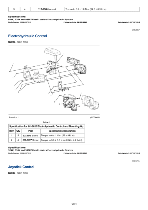 Caterpillar CAT 938K Wheel Loader Service Repair Manual (SWL00001 and up) - Image 3