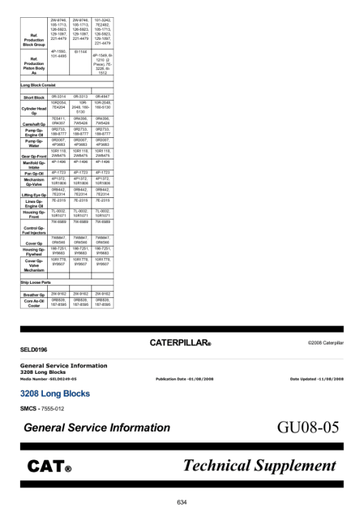 Caterpillar CAT 951B, 951C Track Loader Service Repair Manual (86J04042 and up) - Image 5