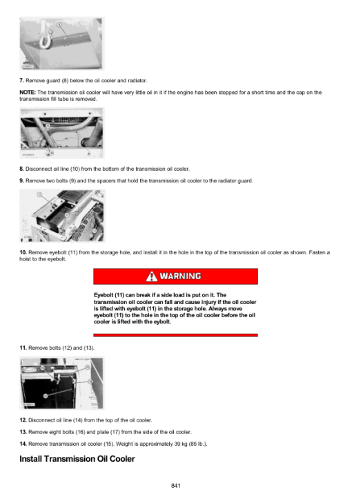 Caterpillar CAT 953 Track Loader Service Repair Manual (20Z00267 and up) - Image 4