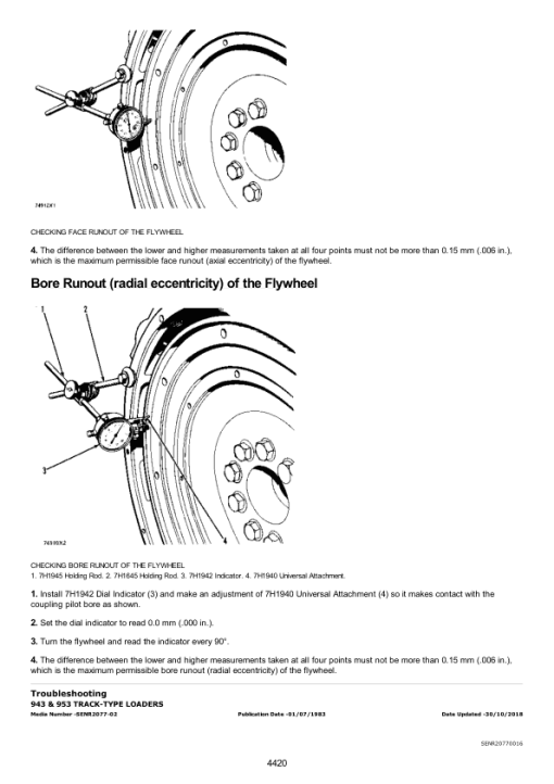 Caterpillar CAT 953 Track Loader Service Repair Manual (44Z00001 and up) - Image 4