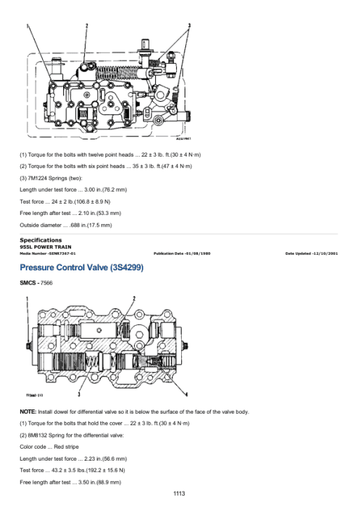 Caterpillar CAT 955K Track Loader Service Repair Manual (71J04558 UP) - Image 2