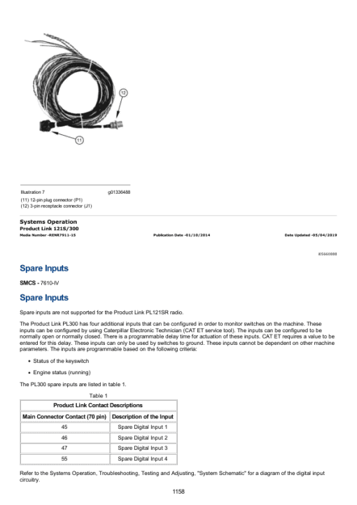 Caterpillar CAT 955K Track Loader Service Repair Manual (71J04558 UP) - Image 3