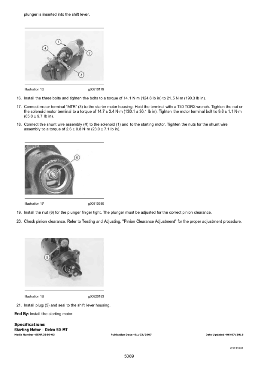 Caterpillar CAT 966E Wheel Loader Service Repair Manual (99Y05315 and up) - Image 5