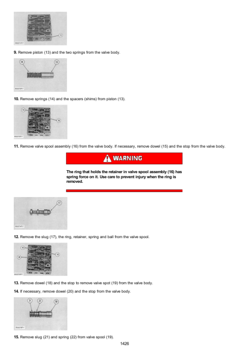 Caterpillar CAT 966F SERIES II Wheel Loader Service Repair Manual (8BG02000 till 02680) - Image 2