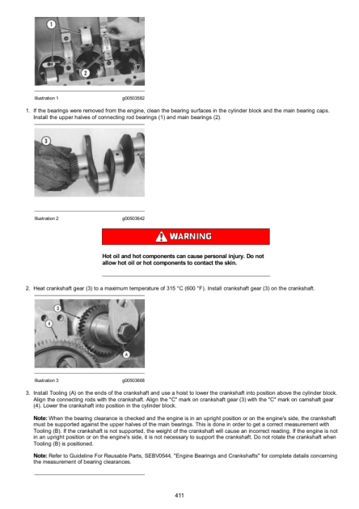 Caterpillar CAT 966F SERIES II Wheel Loader Service Repair Manual (8BG02000 till 02680) - Image 4