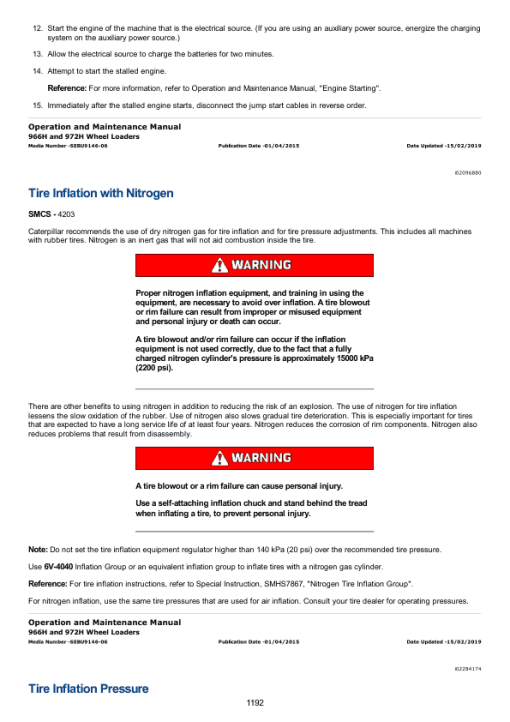 Caterpillar CAT 966H Wheel Loader Service Repair Manual (BS600001 and up) - Image 2