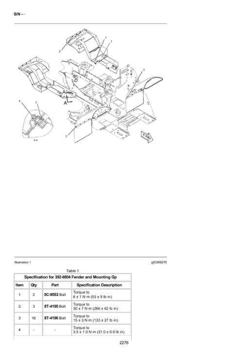 Caterpillar CAT 966H Wheel Loader Service Repair Manual (BS600001 and up) - Image 3