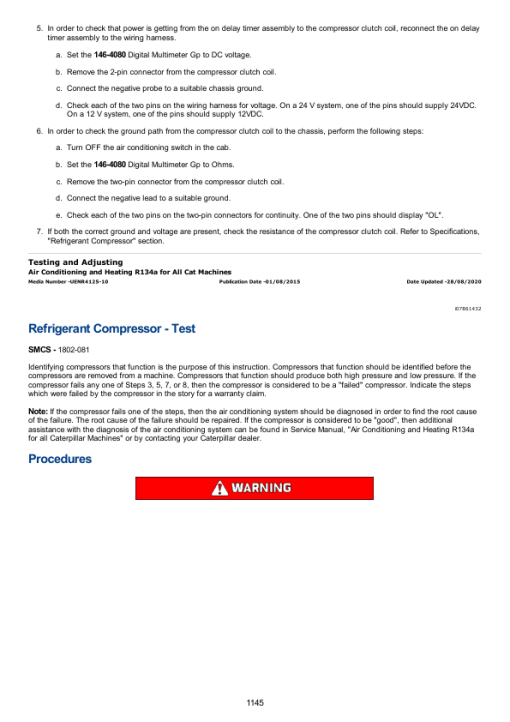 Caterpillar CAT 972M Wheel Loader Service Repair Manual (M8W00001 and up) - Image 2