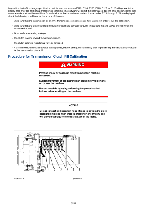 Caterpillar CAT 926, 926E Wheel Loader Service Repair Manual (8NB01542 till 02451) - Image 5