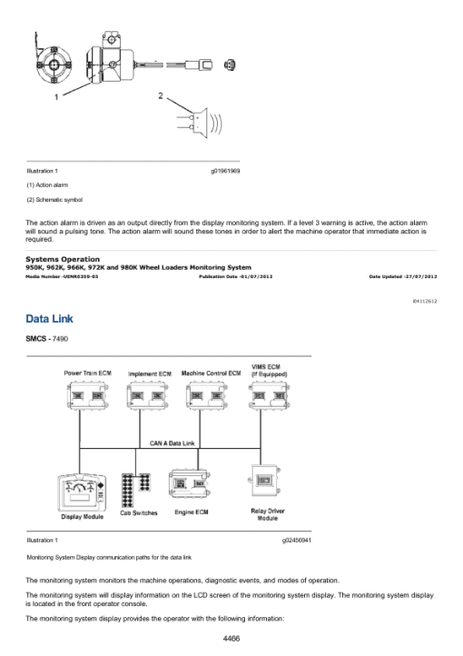 Caterpillar CAT 982M Wheel Loader Service Repair Manual (F9A00001 and up) - Image 5