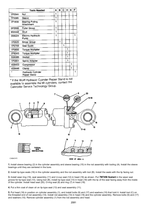 Caterpillar CAT 924G, 924GZ Wheel Loader Service Repair Manual (6YW00001 till 00946) - Image 2