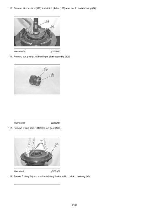 Caterpillar CAT 980G Wheel Loader Service Repair Manual (2SR00651 and up) - Image 4