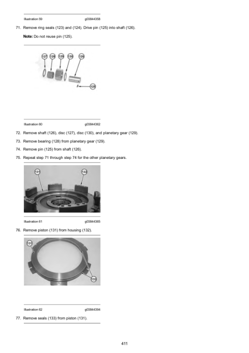 Caterpillar CAT 980M Wheel Loader Service Repair Manual (KRS00001 and up) - Image 3