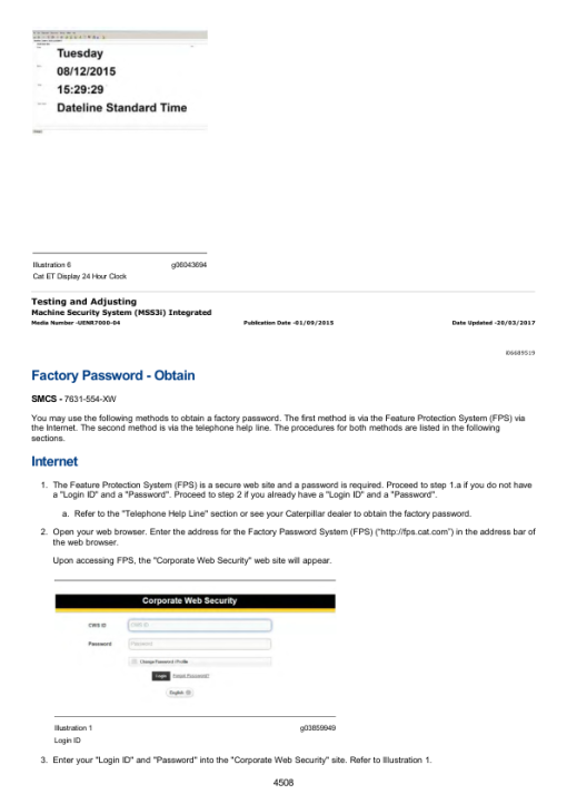 Caterpillar CAT 980M Wheel Loader Service Repair Manual (KRS00001 and up) - Image 4