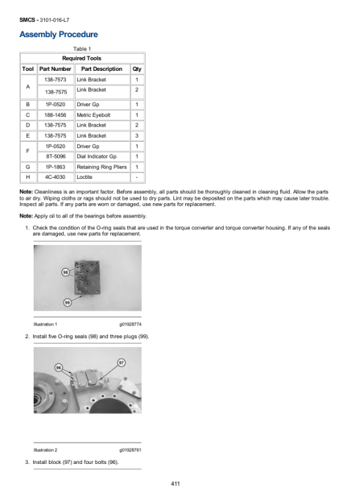 Caterpillar CAT 924F Wheel Loader Service Repair Manual (4YN00001 and up) - Image 4