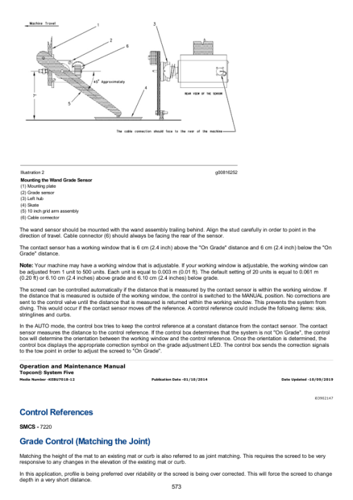 Caterpillar CAT AP-755 Asphalt Paver Service Repair Manual (B3T00001 and up) - Image 4