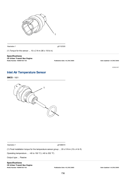 Caterpillar CAT TH63, TH82 and TH83 Telehandler Service Repair Manual (SN 3RN00001 till 3RN04014) - Image 4