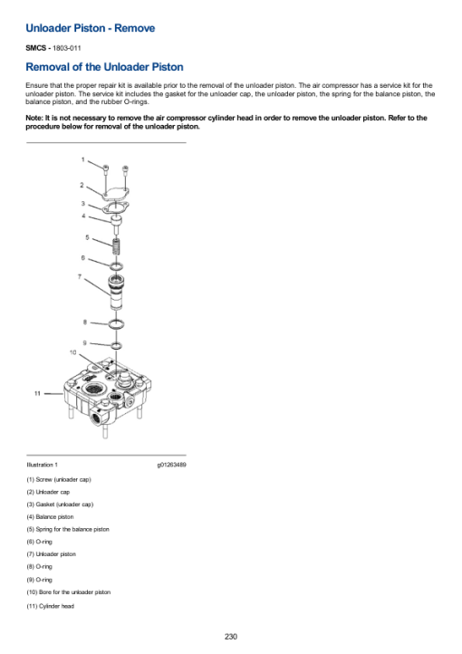 Caterpillar CAT C11 Engine Service Repair Manual (GLS00001 and up) - Image 2