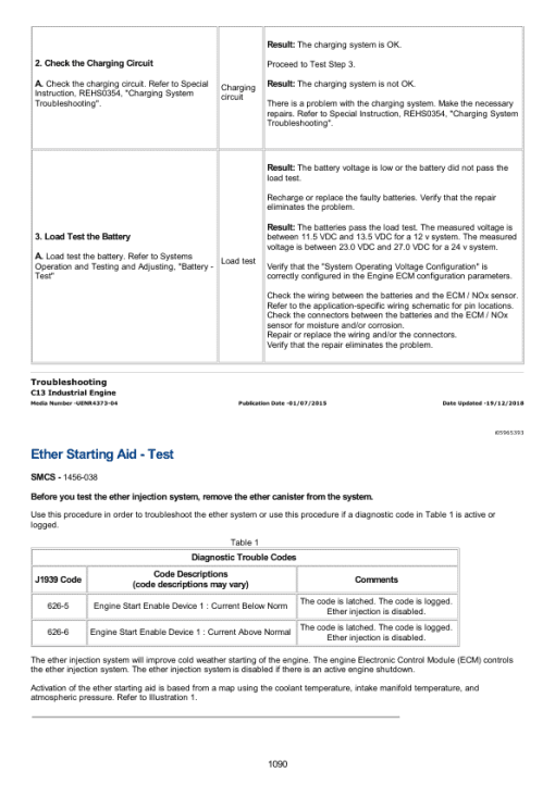 Caterpillar CAT C13 Engine Service Repair Manual (JR900001 and up) - Image 2