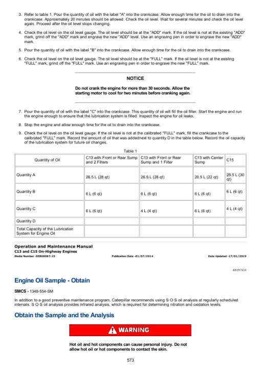 Caterpillar CAT C15 Truck Engine Service Repair Manual (SDP00001 and up) - Image 5