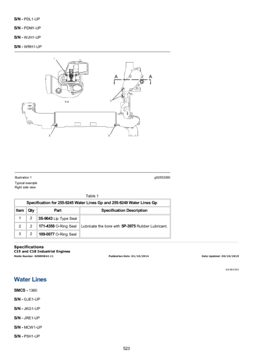 Caterpillar CAT C18 Engine Service Repair Manual (GJE00001 and up) - Image 4