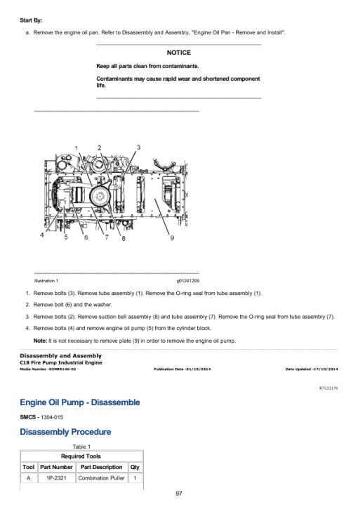 Caterpillar CAT C18 Engine Service Repair Manual (WJB00001 and up) - Image 5