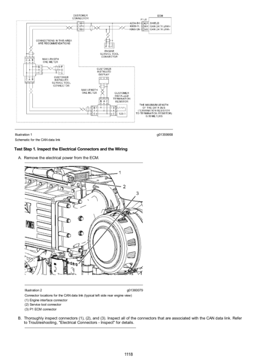 Caterpillar CAT C18 Marine Engine Service Repair Manual (GES00001 and up) - Image 2