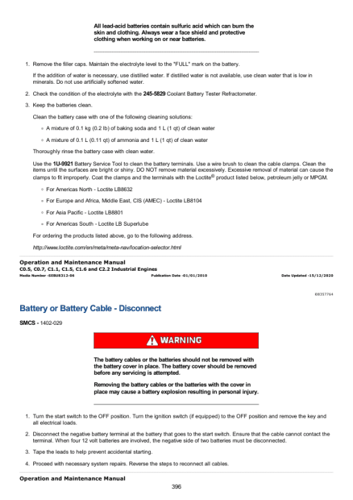 Caterpillar CAT C2.2 Engine Service Repair Manual (G7L00001 and up) - Image 4