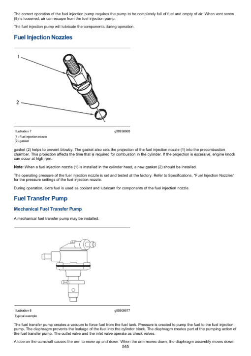 Caterpillar CAT C2.2 Engine Service Repair Manual (G7L00001 and up) - Image 5