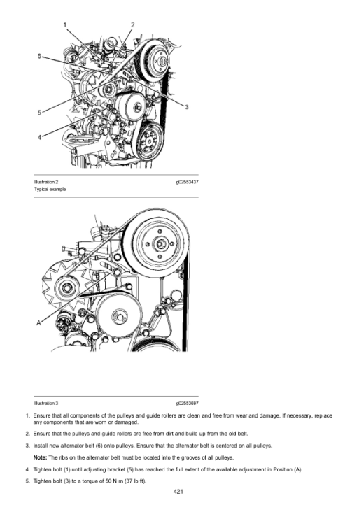 Caterpillar CAT C4.4 Engine Machine Service Repair Manual (E7A00001 and up) - Image 3