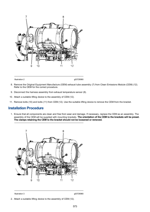 Caterpillar CAT C4.4 Engine Machine Service Repair Manual (E7A00001 and up) - Image 5