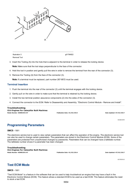 Caterpillar CAT C6.4 Engine Machine Service Repair Manual (GDC00001 and up) - Image 5