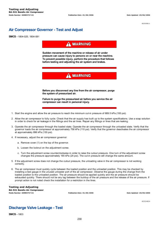 Caterpillar CAT C7 Truck Engine Service Repair Manual (TSK00001 and up) - Image 3