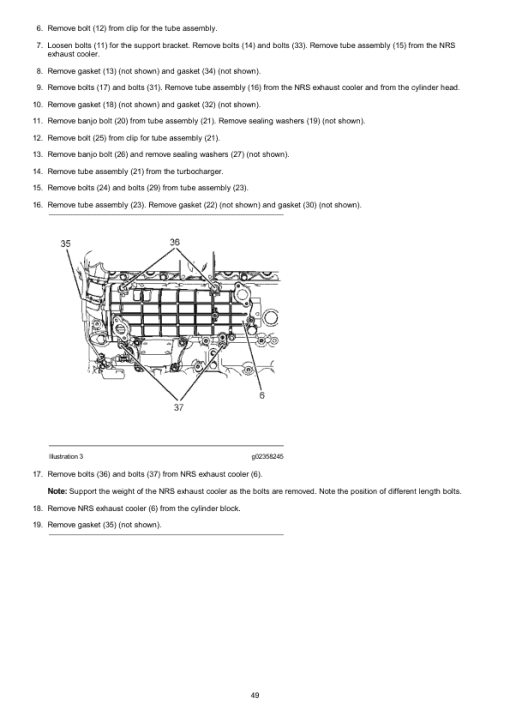 Caterpillar CAT C7.1 Engine Machine Service Repair Manual (45000001 and up) - Image 5