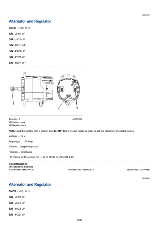 Caterpillar CAT C9 Engine Service Repair Manual (JSC00001 and up) - Image 5