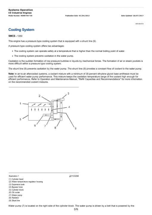 Caterpillar CAT C9 Engine Service Repair Manual (MBD00001 and up) - Image 2