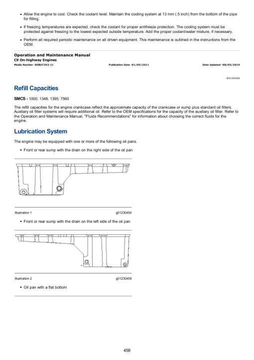 Caterpillar CAT C9 Truck Engine Service Repair Manual (9DG00001 and up) - Image 5