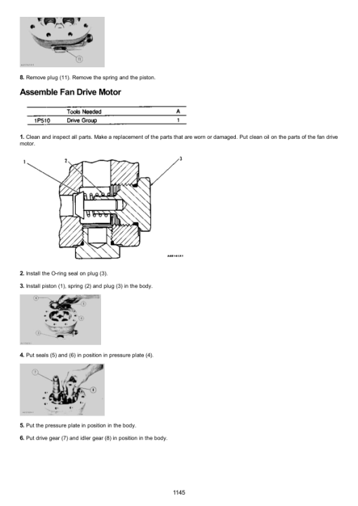 Caterpillar CAT D10 Track Type Tractor Service Repair Manual (84W00001 till 00645) - Image 2