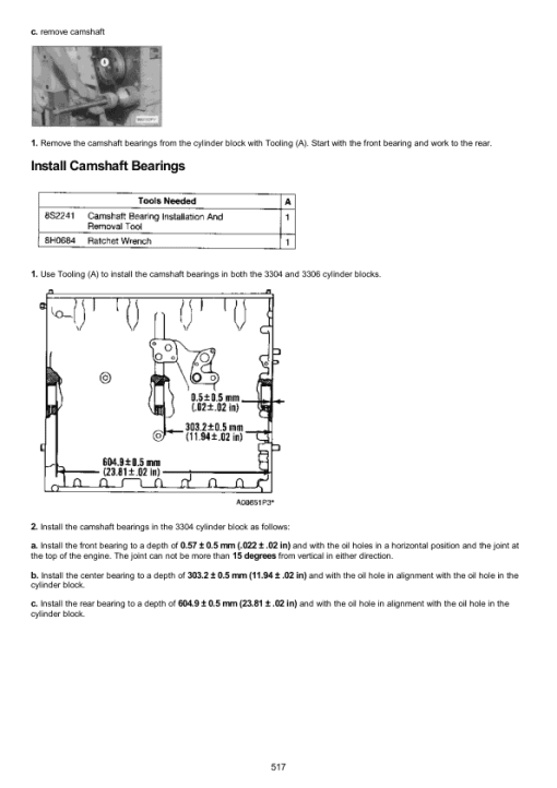 Caterpillar CAT D25C Articulated Dump Truck Service Repair Manual (9YC00001 till 01011) - Image 4