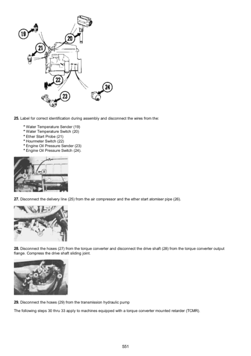 Caterpillar CAT D25C Articulated Dump Truck Service Repair Manual (9YC00001 till 01011) - Image 5