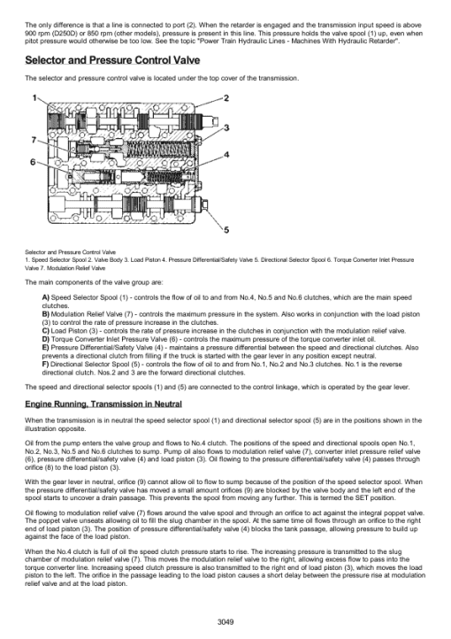 Caterpillar CAT D25D, D30D, D350D Articulated Dump Truck Service Repair Manual (1HK00001 till 00673) - Image 6